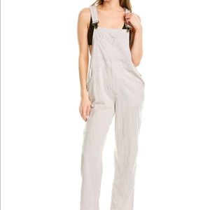 WeWoreWhat basic Linen Overalls